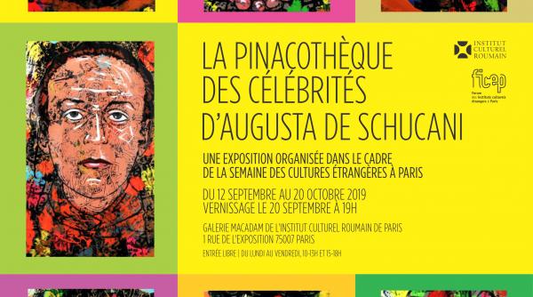 saptamanii culturilor straine la paris expozitia pinacoteca celebritatilor a artistei franco romane augusta de schucani