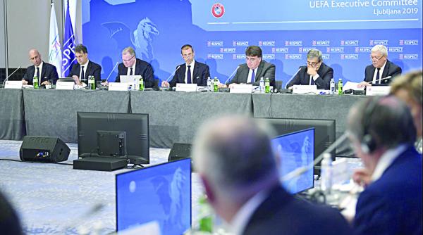uefa ne trimite in divizia c a cupelor europene