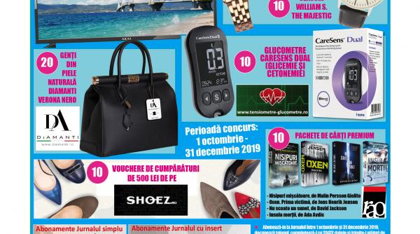 regulamentul campaniei te abonezi la jurnalul si castigi o multime de premii