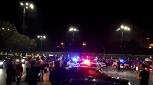 dupa 30 de ore de la violentele din fata palatului parlamentului nimeni nu a fost retinut