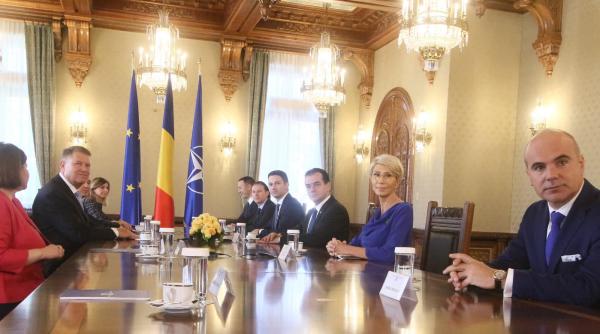 au inceput discutiile presedintelui klaus iohannis cu delegatia pnl