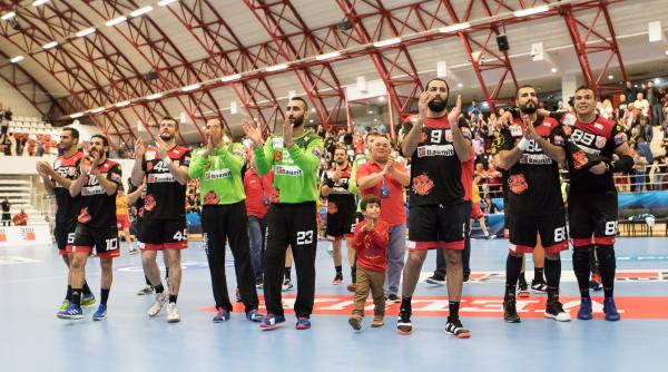 handbal masculin cs dinamo a invins echipa rusa cehovskie medvedi