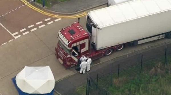 caz socant in marea britanie 39 de cadavre gasite intr un tir soferul a fost arestat