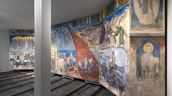 artistul vizual ciprian muresan in expozitia de la s m a k tot timpul fac referinte la istoria romaniei