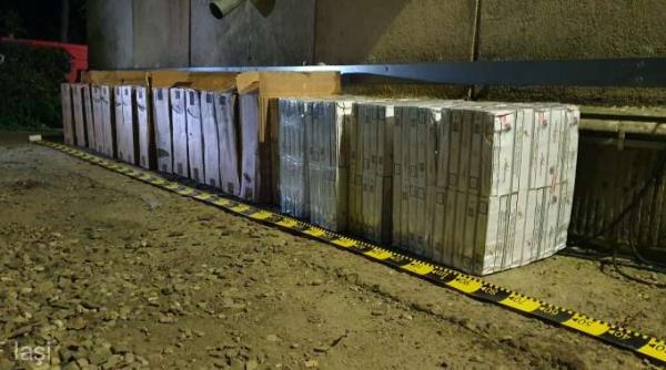 10 000 de pachete cu tigari de contrabanda confiscate in urma cooperarii la frontiera de est