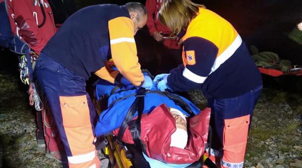 turist ceh cazut intr o rapa recuperat de salvamontisti si internat la spitalul judetean de urgenta din baia mare