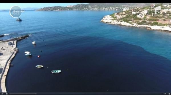 pata de petrol pe dunare vaporul suspect este cautat de politia de frontiera