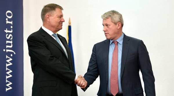 klaus iohannis i a spus lui catalin predoiu ca are o sarcina dificila ca ministru al justitiei