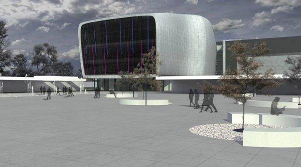 la favorit se pun pilonii viitorului centru cultural european