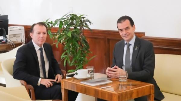 premierul si ministrul de finante se intalnesc cu guvernatorul bnr