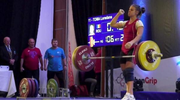 haltere loredana toma medaliata cu bronz la grand prix ul de la lima