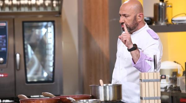 chef scarlatescu suparat inainte de cea de a treia confruntare chefi la cutite sunt nu negru ci in cea mai intunecata nuanta de negru posibila