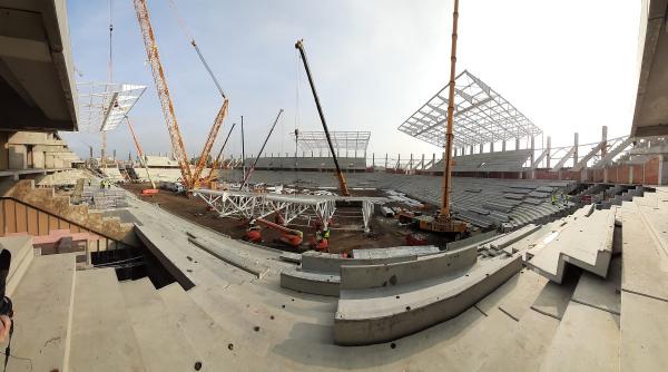 viitorul stadion steaua vizitat de premier