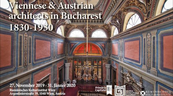 expozitia arhitecti vienezi austrieci la bucuresti 1830 1930 la galeria icr viena