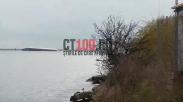 au fost reluate operatiunile pentru salvarea oilor de la bordul navei care s a scufundat partial in portul midia