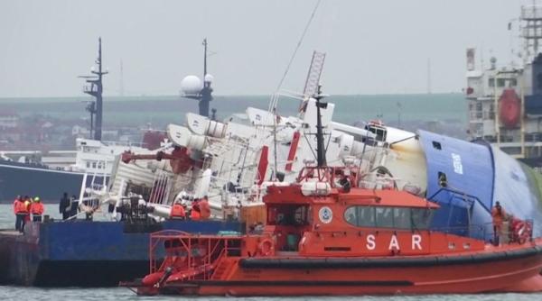 ecologizarea acvatoriului midia de cadavrele oilor din zona epavei queen hind e aproape incheiata anunta administratia porturilor