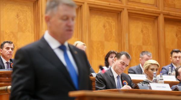 klaus iohannis in sedinta solemna a parlamentului democratia libertatea si drepturile omului sunt cele mai de pret bunuri pe care le avem