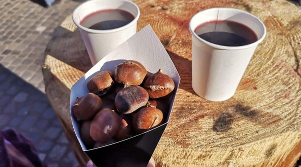 brasov castane coapte si miros de scortisoara