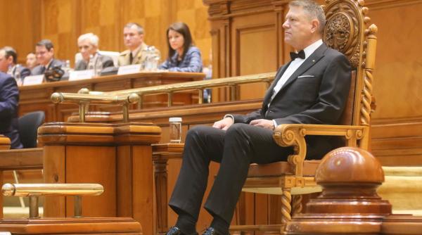 presedintele iohannis depune juramantul pentru cel de al doilea mandat