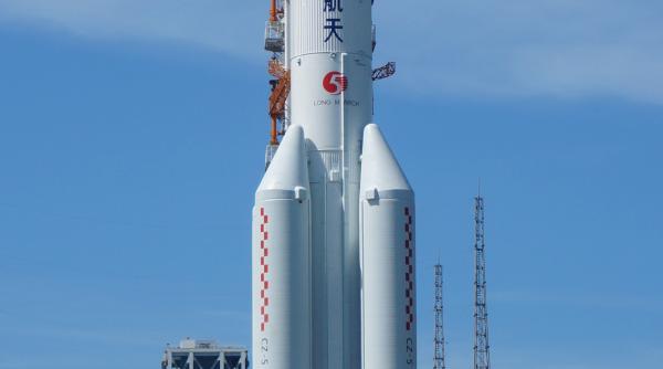 china a lansat cu succes puternica sa racheta long march 5