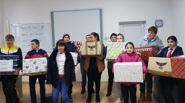 de craciun programul bucurie la cutie a ajuns la 650 de beneficiari