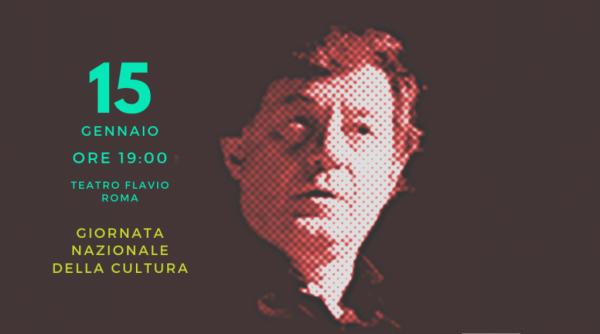 spectacolul eminescu eu raman ce am fost romantic prezentat la roma cu ocazia zilei culturii nationale 2020