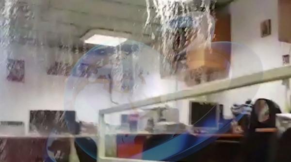 statie de metrou inundata dupa o avarie radet