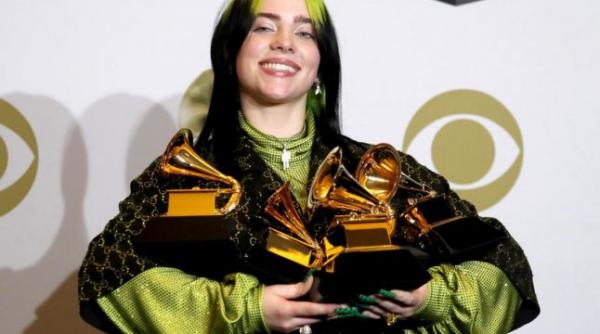 grammy 2020 triumful lui billie eilish in noaptea dedicata lui kobe bryant