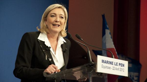 marine le pen saluta recastigarea libertatii de catre marea britanie
