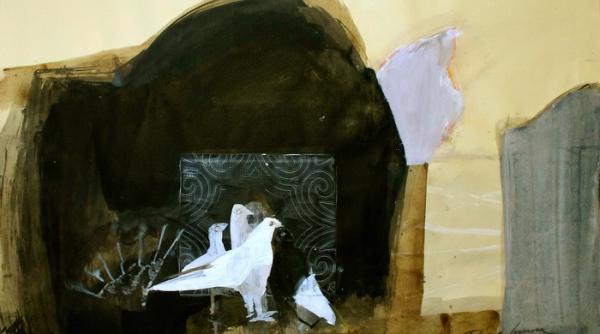 expozitie de pictura felicia ionescu inaripatele cantatoare