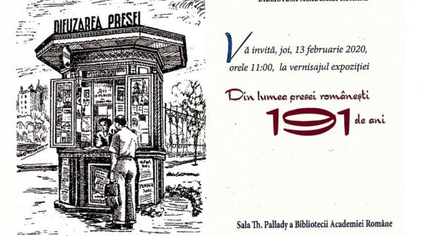 biblioteca academiei romane va invita la expozitia eveniment din lumea presei romanesti 190 de ani