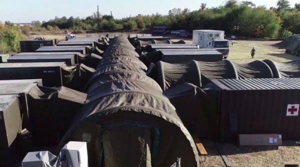 primii 7 pacienti la spitalul militar pentru coronavirus din otopeni