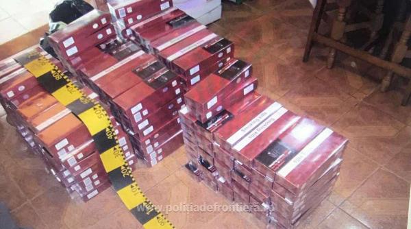 10 milioane de tigarete de contrabanda capturate de la inceputul starii de urgenta