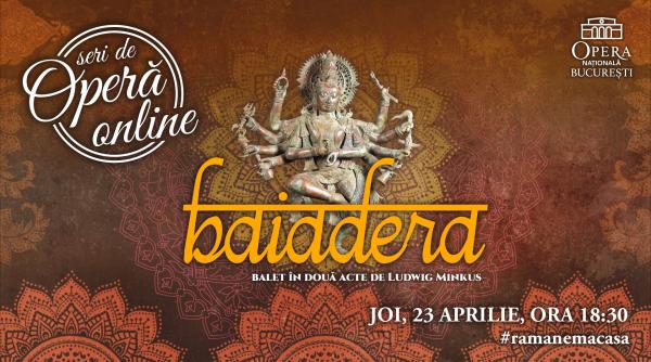 baiadera o poveste de un exotism aparte transmisa in cadrul seri de opera online