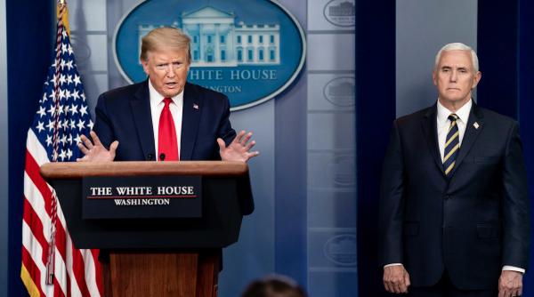 trump desfiintat pentru gestionarea pandemiei