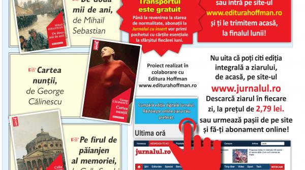 citeste carti esentiale jurnalul iti trimite acasa volumele lunii mai