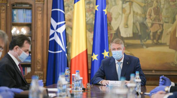 klaus iohannis sedinta la palatul cotroceni cu membri ai guvernului