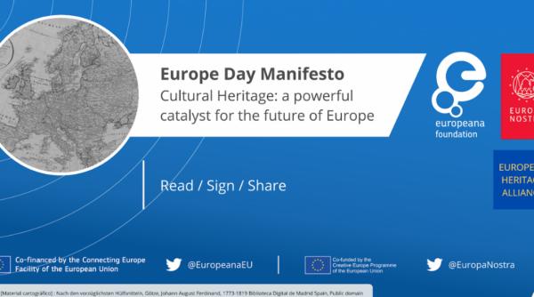 institutul national al patrimoniului semneaza si sustine manifestul aliantei europene a patrimoniului