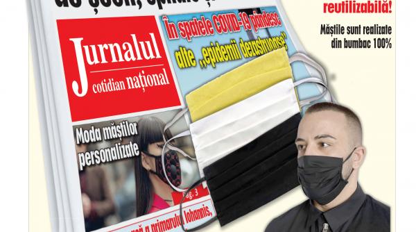 marti 19 mai cumperi jurnalul si primesti gratuit o masca de protectie