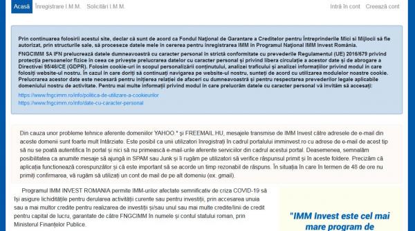 probleme pentru imm invest romania aproape 100 000 de cereri si doar 12 firme au primit credite