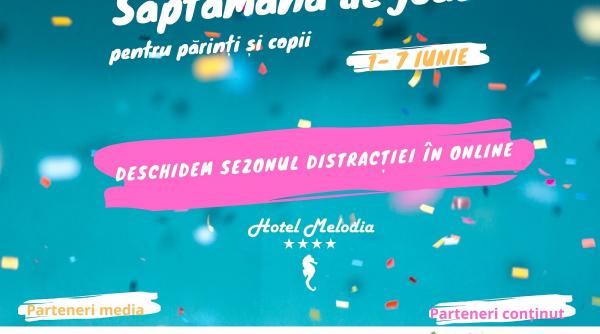 saptamana de joaca pentru parinti si copii festival online pentru familie intre 1 7 iunie sapte zile de teatru pentru copii spectacole de magie ateliere de muzica si de creatie pentru cei mici si workshopuri pentru cei mari