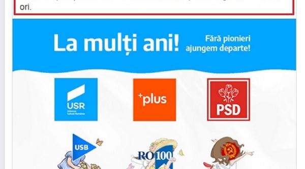 mesaj din partea tinerilor uniunii salvati romania de ziua copilului pentru liberali in timp ce barna vrea la guvernare cu orban tineretul usr ist compara pnl cu pcr