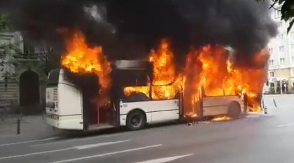 troleibuzele din capitala verificate dupa incendiul de duminica