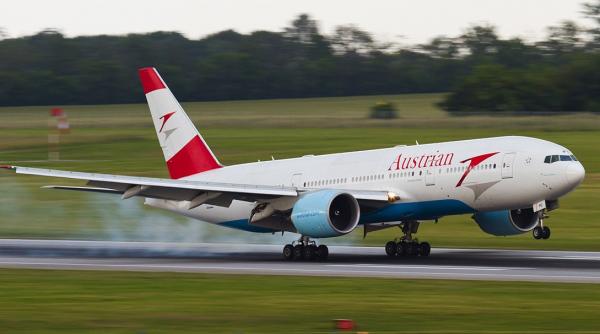 austria acorda un pachet de salvare de 450 milioane euro transportatorului austrian airlines