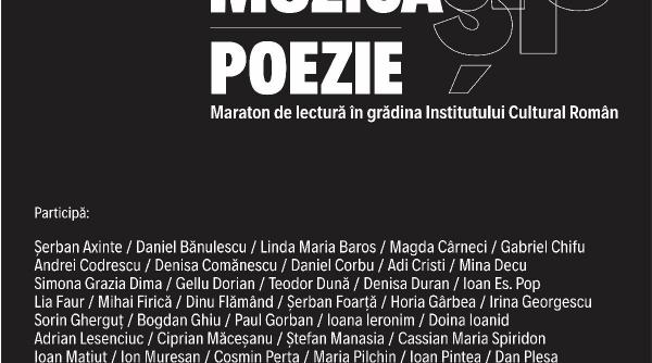 dezbatere despre piata de carte si maraton liric in gradina institutului cultural roman