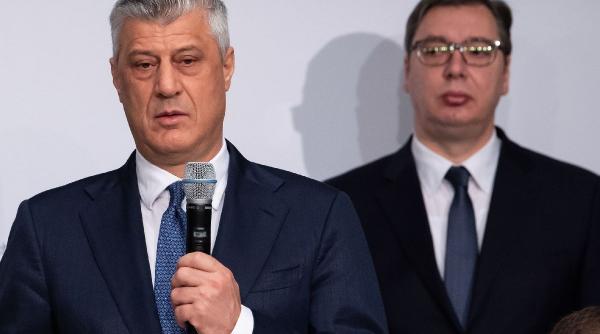 inculpat la haga pentru crime impotriva umanitatii presedintele kosovar nu mai merge in sua