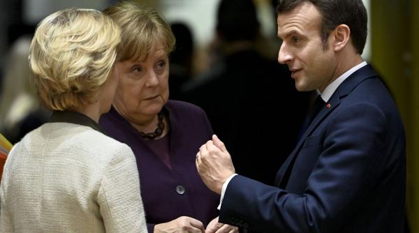 merkel si macron stabilesc la berlin retusurile pentru bugetul ue