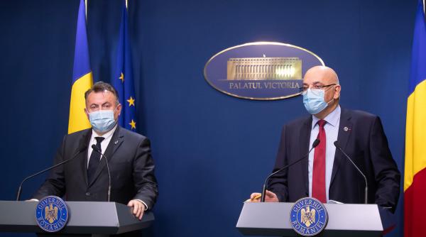 nelu tataru si raed arafat conferinta de presa dupa sedinta de guvern