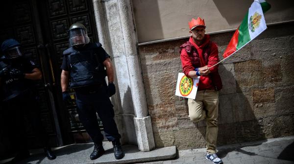 tensiuni politice si lupte de strada in bulgaria