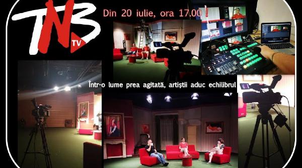 din 20 iulie va invitam on line pe tnb tv intr o lume prea agitata artistii aduc echilibrul